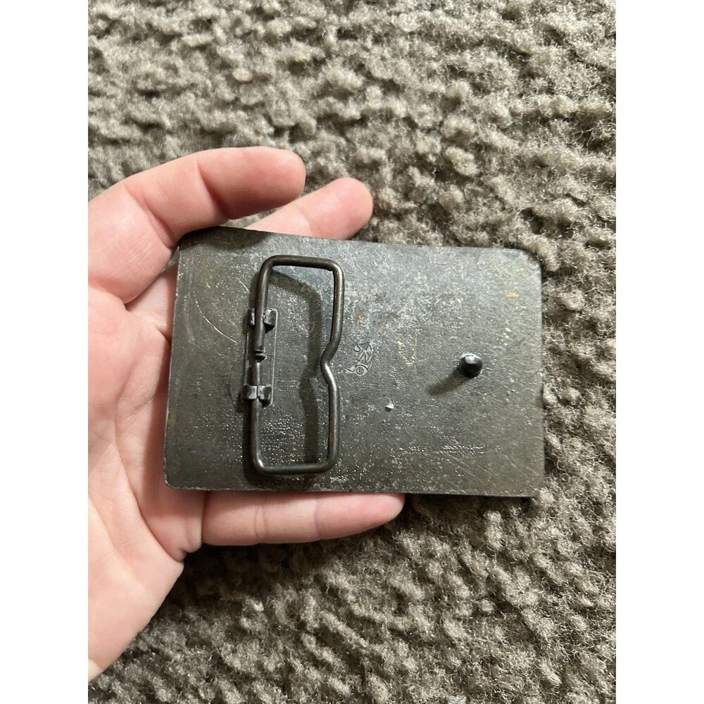 Vintage Pony Express 1860 - 1861 St Joe to Sacramento Belt Buckle 22817